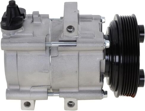 ضاغط A/C AC مع القابض لـ Ford For Focus 2003-2007 6-Grove Pulley 13439662 6512389 129-0020 in Saudi Arabia