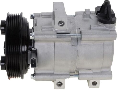 ضاغط A/C AC مع القابض لـ Ford For Focus 2003-2007 6-Grove Pulley 13439662 6512389 129-0020 in Saudi Arabia
