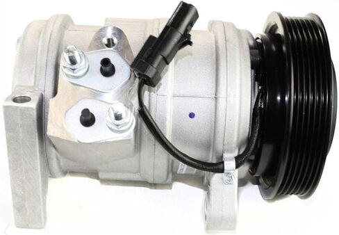 A/C Compressor for Chrysler for Town & Country 2001-2007 for Voyager 2001-2003,for Dodge for Caravan 2001-2007 for Grand Caravan 2001-2007 with Clutch 6-Groove Pulley 9589402 6511634 in Saudi Arabia