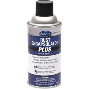 Eastwood Matte Black Rust Encapsulator Plus | Long Lasting Durable Finish 1 Coat Automotive Maximum Rust Protection | Heat Resistance up to 350 Degrees F | 6 oz. Aerosol | 1 Pack in Kuwait