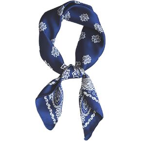 وشاح مربع للرجال الحرير يشعر وشاح الرقبة الساتان باندانا العنقار in Kuwait