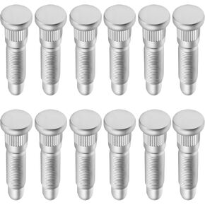 12pcs 11588810 M14 × 1.50 ترصيع عجلات مسننة طويلة متوافقة مع شيفروليه سيلفرادو 3500 HD 2007-2010 Tahoe Express GMC Sierra Yukon Cadillac Hummer باستبدال 10-428 ، 15112380 ، 15718996 in Kuwait
