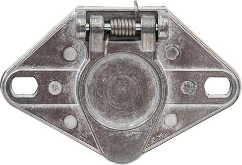 Buyers Products TC1006 6-Way Die Cast Metal Trailer Connector, Truck Side Trailer Connector, 6 Round Pin Style, Bolt-On Mounting, Truck & Trailer Accessories in Saudi Arabia