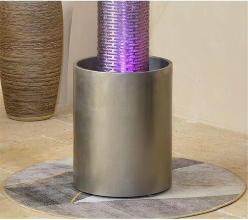 Decor Modern Circulating Water Ornaments, Living Room Foyer Decoration Office Relocation Gift Giving Water Scenery Fountain for Entryway in Saudi Arabia