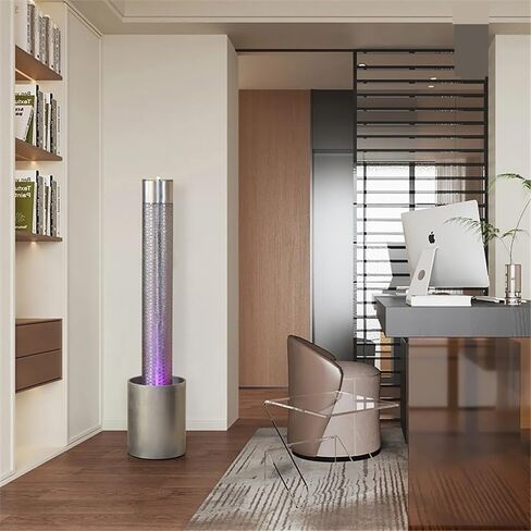 Decor Modern Circulating Water Ornaments, Living Room Foyer Decoration Office Relocation Gift Giving Water Scenery Fountain for Entryway in Saudi Arabia