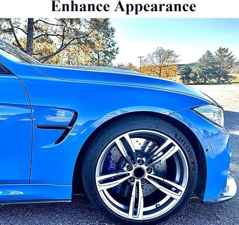 مجموعة من ألياف الكربون الجانبية المتنافس الجانبية المحاكمة مجموعة BMW F80 M3 F82 F83 M4 2014-2020 الملحق الخارجي ، الأسود ، TX23CC010 in Saudi Arabia
