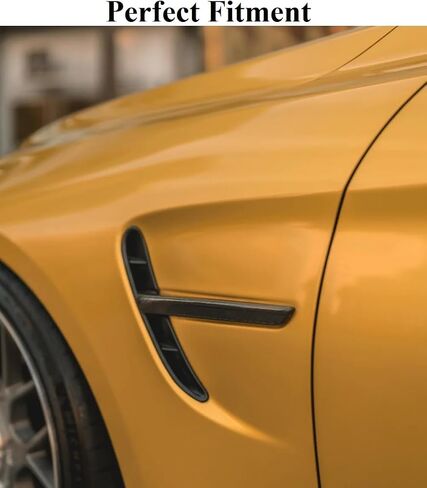 مجموعة من ألياف الكربون الجانبية المتنافس الجانبية المحاكمة مجموعة BMW F80 M3 F82 F83 M4 2014-2020 الملحق الخارجي ، الأسود ، TX23CC010 in Saudi Arabia