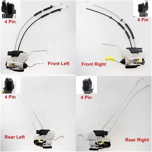 81310-1Y030 Car Power Power Central Door Lock Actuator Module Motule Mechanism Mechanism For Kia Picanto Morning 2012-2016 81320-1y030 (اليسار الأمامي) in Saudi Arabia