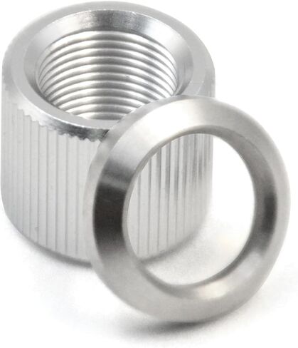 1/2x28 Thread Protector Aluminum & Crush Washers Steel 4 Pack with Chosen Color and Texture in Saudi Arabia