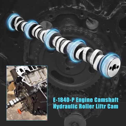 E-1840-P .585"/.585" Engine Camshaft Sloppy Stage 2, Hydraulic Roller Lift Cam Compatible with 1997-2007 G.M LS V8 LSx Silverado Che-vy L92 L99 5.3L 5.7L 6.0L 6.2L in Saudi Arabia