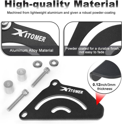 Xitomer Chain Guard Compatible with CR250R CR500R 1986-2001 Chain Sprocket Protector Front Chain Guard Case Protection Fit for CR 250R Accessories CR 500R Parts in Saudi Arabia