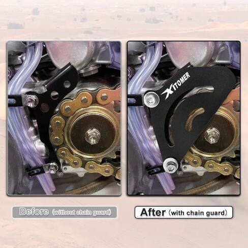 Xitomer Chain Guard Compatible with CR250R CR500R 1986-2001 Chain Sprocket Protector Front Chain Guard Case Protection Fit for CR 250R Accessories CR 500R Parts in Saudi Arabia