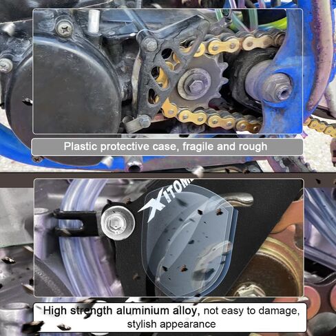 Xitomer Chain Guard Compatible with CR250R CR500R 1986-2001 Chain Sprocket Protector Front Chain Guard Case Protection Fit for CR 250R Accessories CR 500R Parts in Saudi Arabia