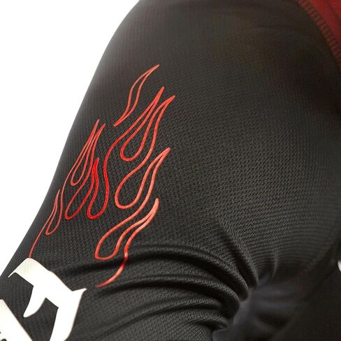 Fasthouse Grindhouse Bereman Jersey ، Black/Infrared in Saudi Arabia