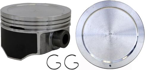 Set of 8 Dish Top Hypereutectic Pistons for 04-06 GM 5.3L/325 Coated Skirt | 1.00mm (.040 Oversized) | 97.00mm Bore Diameter in Saudi Arabia