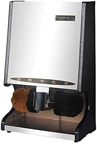Automatic Electric Shoe Polisher with Induction Sensor, Household Shoe Brushing Machine for Polishing, Oiling & Dust Removal, Ideal for Home & Hotel Use (Gold)(Gold) in Saudi Arabia