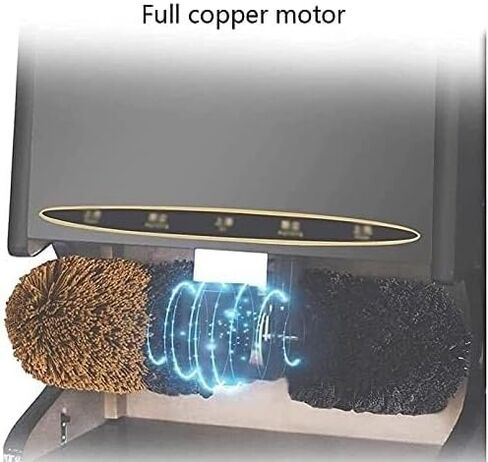 Automatic Electric Shoe Polisher with Induction Sensor, Household Shoe Brushing Machine for Polishing, Oiling & Dust Removal, Ideal for Home & Hotel Use (Gold)(Gold) in Saudi Arabia