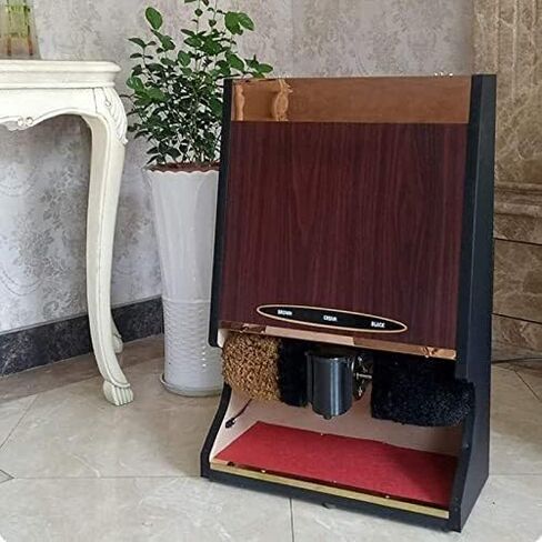 تلميع الأحذية التلقائي مع الحث ، آلة شاينر التلقائية بالكامل للوابي في المنزل والفندق ، ملمس الذهب الوردي والفضة (الذهب) in Saudi Arabia