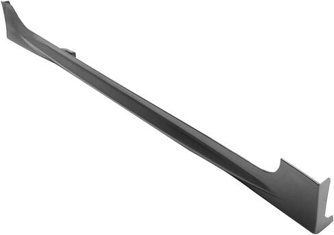 Side Skirts Compatible with 2006-2011 Honda Civic 4 Door Sedan, PP Black Side Bottom Line Extension by IKON MOTORSPORTS, 2007 2008 2009 2010 in Saudi Arabia