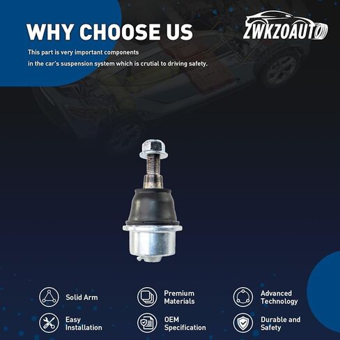 Front Lower Ball Joint Automotive Replacement Ball Joints for Chevrolet Silverado 2500 HD 2017-2019 6.0L 6.6L V8, for Chevrolet Silverado 3500 HD 2016-2019 6.0L 6.6L V8 in Saudi Arabia