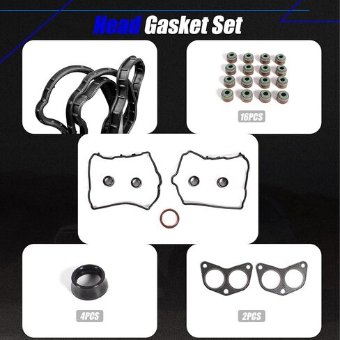 10105-AC480 MLS Engine Head Gaskets Set fits for 2013-2016 Scion FR-S, 2013-2020 Subaru BRZ, 2017-2020 Toyota 86 2.0L H4 Gas DOHC FA20 Engine Replaces 10105-AB550, 10105-AC690, 11044AA810 in Saudi Arabia