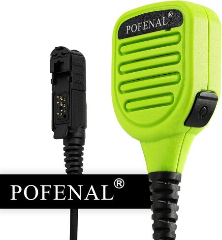 Waterproof 2 Pin Mic for Motorola Radios R2 BPR40D BPR40 CP100D CP200D CP200 CP185 CLS1410 CLS1110 DLR1060 RDU4100 RDU4160D RMU2040 RMU2080D CLS DTR RDU RMU 2 Pairs in Kuwait