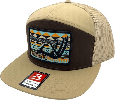 Whitetail Co. 7 Panel Western Buck Trucker Hat –Adjustable Hunting Cap in Saudi Arabia