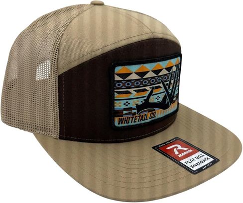 Whitetail Co. 7 Panel Western Buck Trucker Hat –Adjustable Hunting Cap in Saudi Arabia