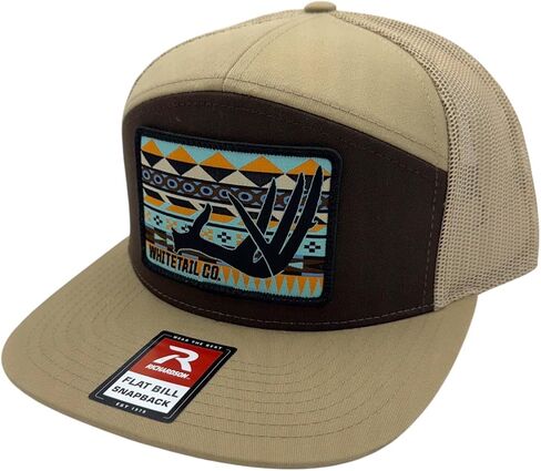 Whitetail Co. 7 Panel Western Buck Trucker Hat –Adjustable Hunting Cap in Saudi Arabia