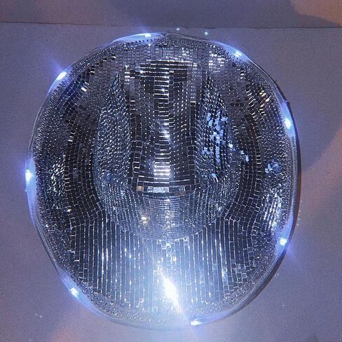 Vacation Cowboy Hat Mirrored Reflective Disco Ball Surprise Girl Boys Cowgirl Hat For Carnivals Music Festival Disco Party Hats in Saudi Arabia