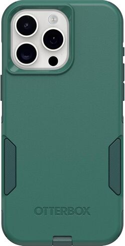 OtterBox iPhone 15 Pro MAX Commuter Series Case - MagSafe Edition - Blue, Slim & Tough, Pocket-Friendly, with Port Protection - Crisp Denim in Saudi Arabia