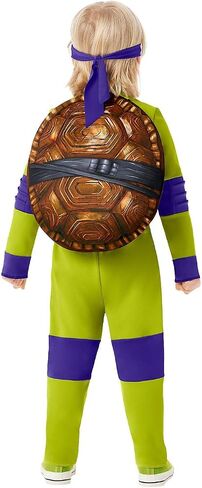 Spirit Halloween TMNT Mutant Mayhem Toddler Donatello Jumpsuit Costume in Saudi Arabia