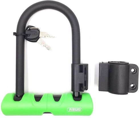 قفل على شكل حرف U من Abus Ultra 410 مع كابل 230 مم مع قفل على شكل حرف U مقاس 10 مم × 120 سم مقاس 9 بوصات in Saudi Arabia