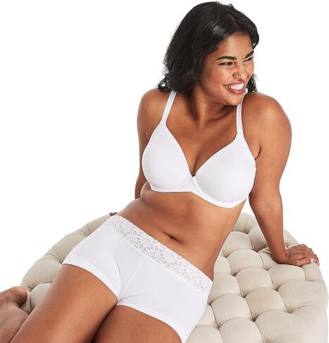 ملابس داخلية Maidenform ، سراويل داخلية للقطن من القطن للنساء ، متنوعة ، 3 عبوات in Saudi Arabia