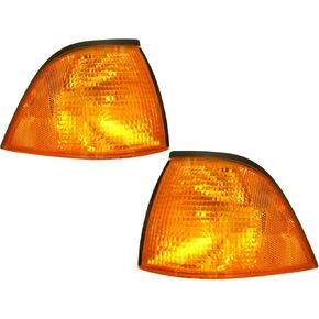 EPIC LIGHTING AMXOE Halogen Corner Lights Compatible with 92-99 318i 318is 92-95 325i 325is 95-99 M3 [ BM2520107 BM2521107 63138353283 63138353284 ] Pair in Kuwait