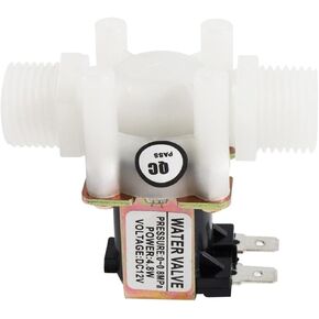 1PCS 4 points external thread DC12V normally closed inlet solenoid valve water dispenser washing machine water heater water valve G1/2 interface pilot valve in Saudi Arabia