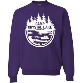 Wild Bobby Black Camp Campy Lake Retro NJ 80S Horror Movie Jason Pop Culture Usisex Crewneck Graphic Shirtshirt in Saudi Arabia