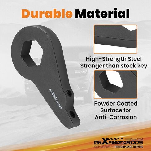 maXpeedingrods 1-3" Front & 2" Rear Leveling Lift Kit for 2000-2006 Chevy Avalanche Tahoe Suburban Yukon Escalade 6-Lug Truck, Front Rear Shock Extenders, Gray in Saudi Arabia