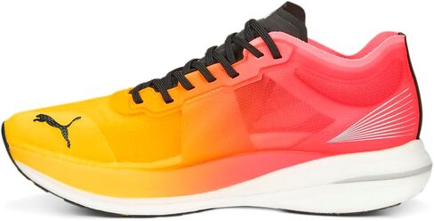 PUMA Mens Deviate Nitro Elite Fireglow Running Sneakers Shoes - Orange in Saudi Arabia