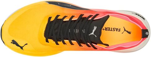 PUMA Mens Deviate Nitro Elite Fireglow Running Sneakers Shoes - Orange in Saudi Arabia