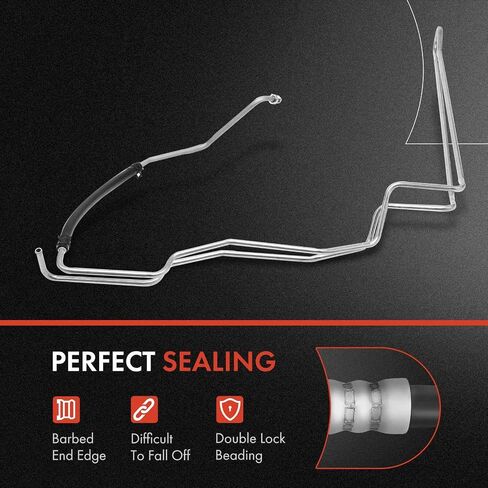 A-Premium Power Teenering Hose Hose Line Line Assembly متوافق مع شيفروليه Venture 1997-2005 & Oldsmobile Silhouette 1997-2004 & Pontiac Montana 1999-2005 ، Trans Sport 1997-1999 ، من Gear in Saudi Arabia