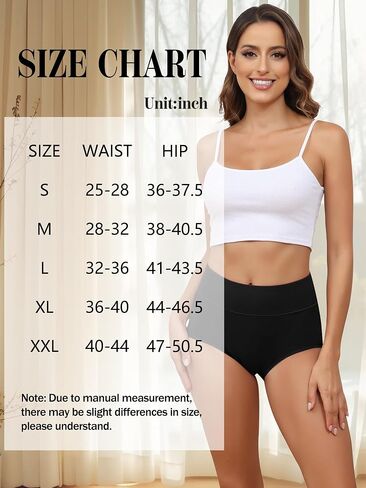 Plus Size High Waist Women's Cotton Underwear Soft Comfortable Panties Stretchy Women's Full Coverage Panties Pcs 0XL-4XL in Saudi Arabia