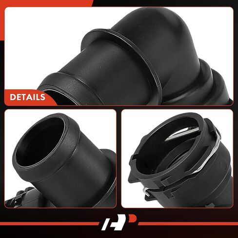 A-Premium Coolant Hose Flange Connector Compatible with Volkswagen, Audi - Jetta 2009-2014, Golf 2010-2014, Beetle 2013-2014, A3 2010-2013, A3 Sportback 2013 in Saudi Arabia