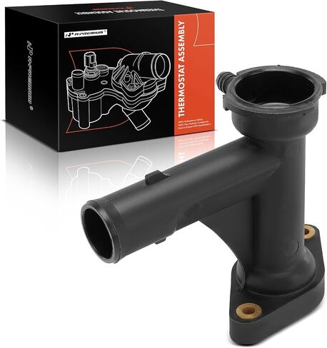 A-Premium Engine Coolant Thermostat Housing Water Outlet [90° Angle] Compatible with Chrysler - PT Cruiser 2001-2010 2.4L - Naturally Aspirated in Saudi Arabia