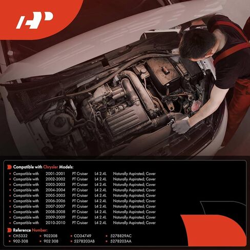 A-Premium Engine Coolant Thermostat Housing Water Outlet [90° Angle] Compatible with Chrysler - PT Cruiser 2001-2010 2.4L - Naturally Aspirated in Saudi Arabia