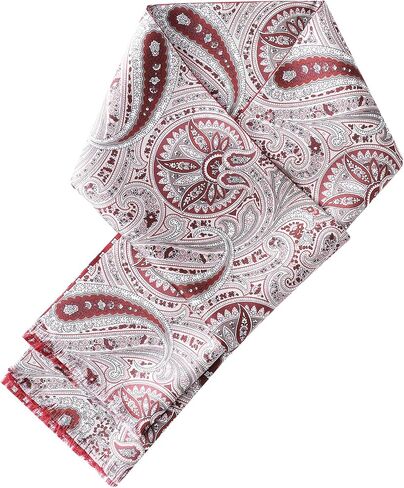 100 ٪ وشاح الحرير التوت للرجال - الفخامة 14 Momme Twill Silk Sclves for Men 10'x63 '' ' in Kuwait