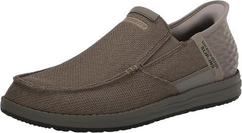 Skechers Men's Melson-Bentin 210596 Moc Toe Casual Slip-Ins in Saudi Arabia