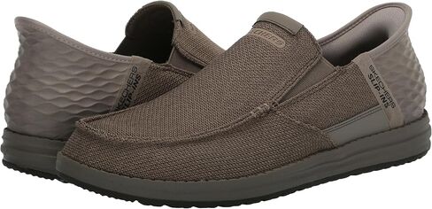 Skechers Men's Melson-Bentin 210596 Moc Toe Casual Slip-Ins in Saudi Arabia
