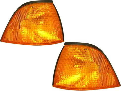 إضاءة ملحمية أضواء زاوية هالوجين Amxoe متوافقة مع 92-99 318i 318is 92-95 325i 325is 95-99 M3 [BM2520107 BM2521107 63138353283 63138353284] in Kuwait