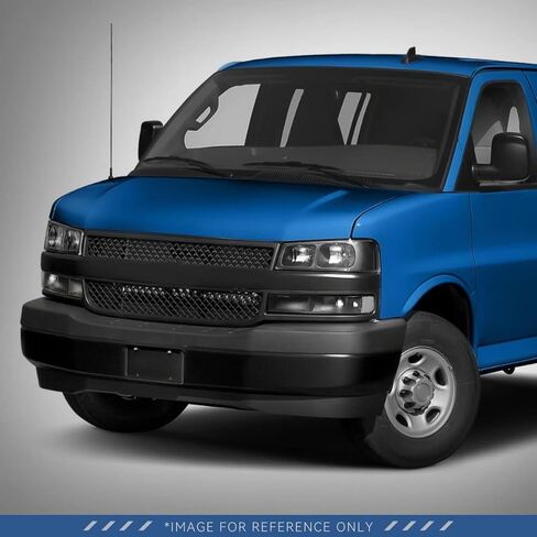 Factory Style Front Bumper Lights Compatible with Chevy Express GMC Savana 1500 2500 3500 4500 2003-2024, Driver and Passenger Side, Smoked Lens Clear Corner in Saudi Arabia